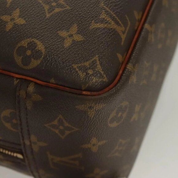 LOUIS VUITTON Monogram Deauville Hand Bag M47270 LV Authentic - Picture 3 of 13